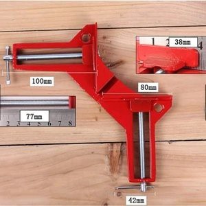 Klem Clamp Kayu Penyiku Siku Sudut Mitre Corner Right Angle 90 Derajat Penjepit Sudut Max Range 75mm