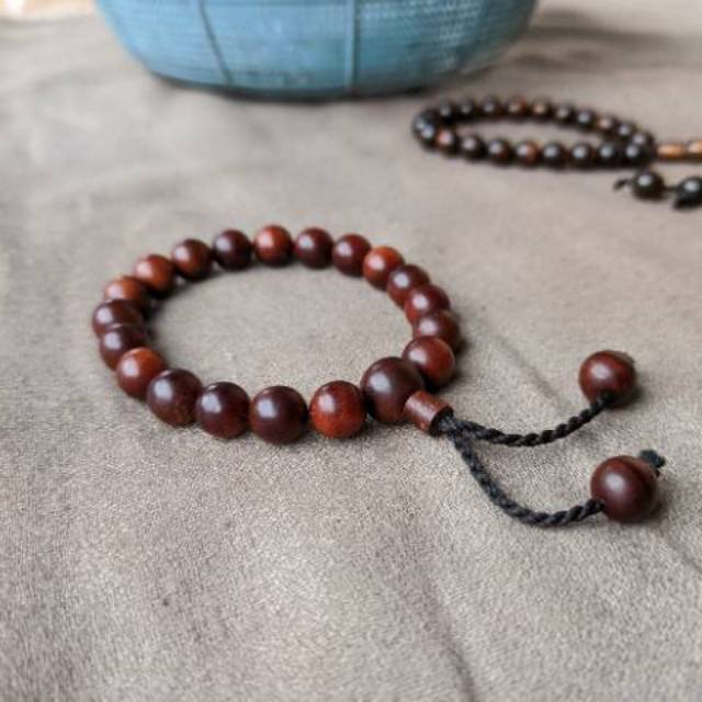 Gelang kayu stigi laut asli karimun jawa