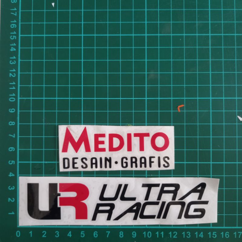 Sticker Cutting Ultra Racing