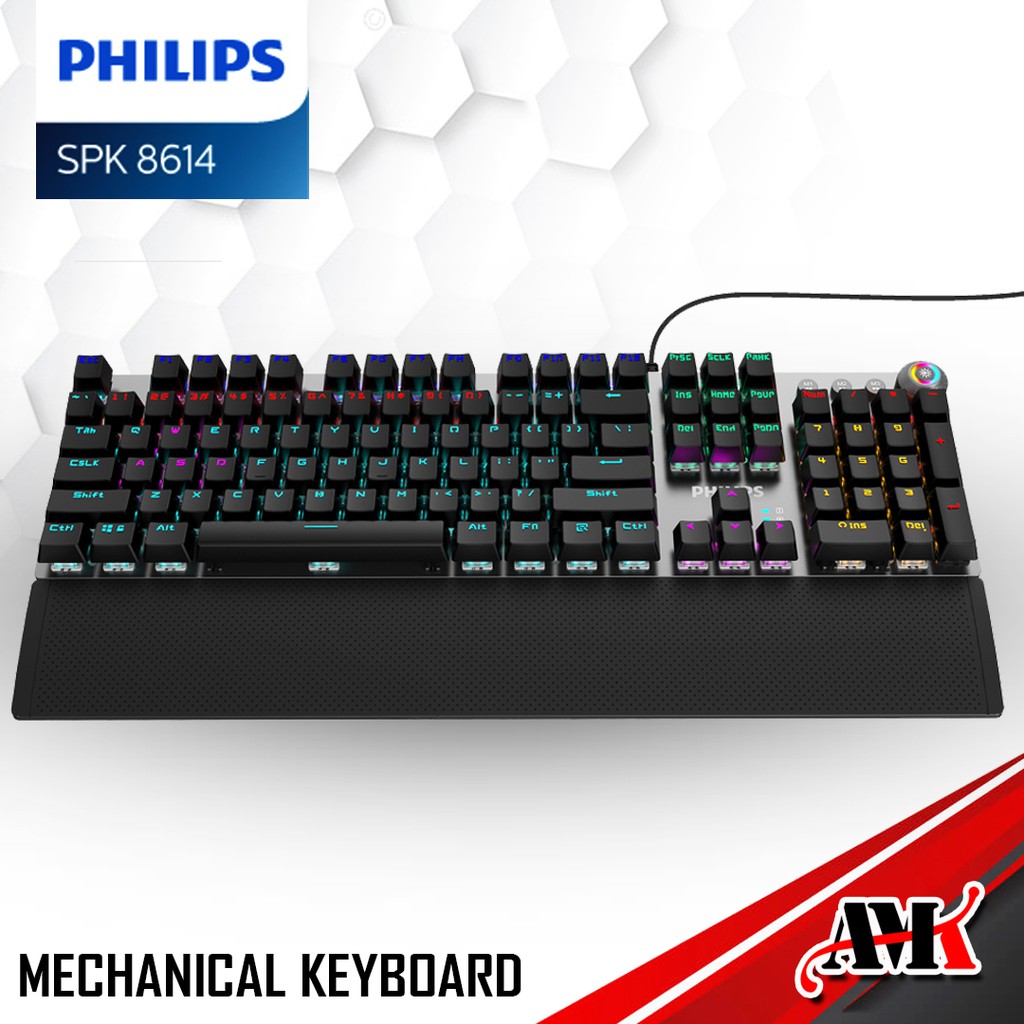 Keyboard Gaming Mechanical Philips SPK 8614 / Keyboard External / Philips Mechanical SPK8614