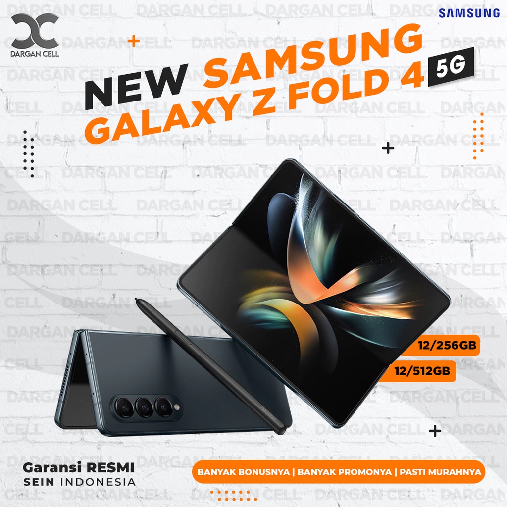 Jual SAMSUNG GALAXY Z FOLD 4 5G 12/256GB 12/512GB GARANSI RESMI 1 TAHUN ...