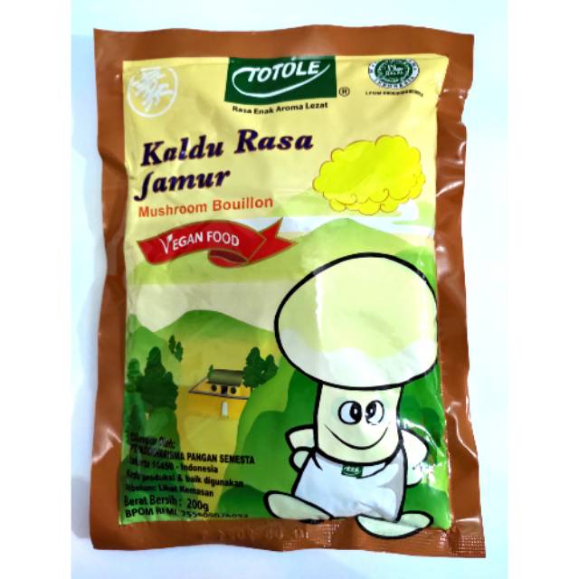 TOTOLE KALDU RASA JAMUR 200GR BUNGKUS SEDANG (EXP: 06 2024)