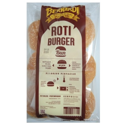 

ROTI BURGER BERNARDI wijen 6's