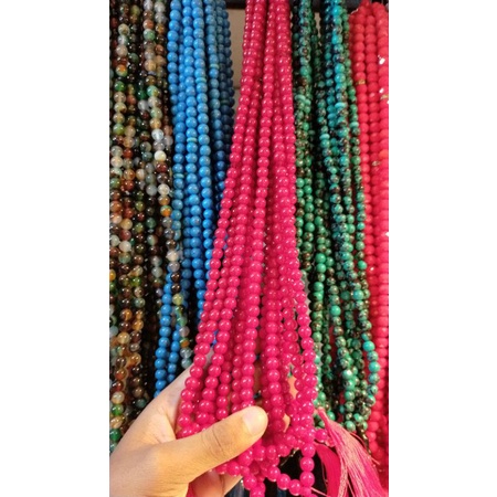 tasbih red marjan