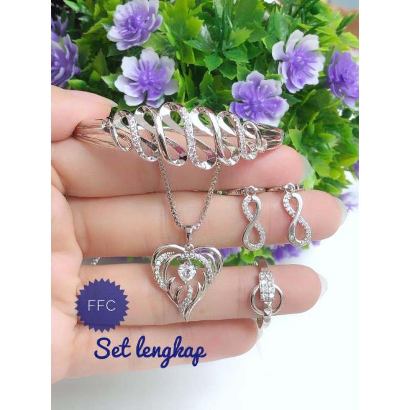 [xuping] paket perhiasan xuping silver gelang bangle 061220