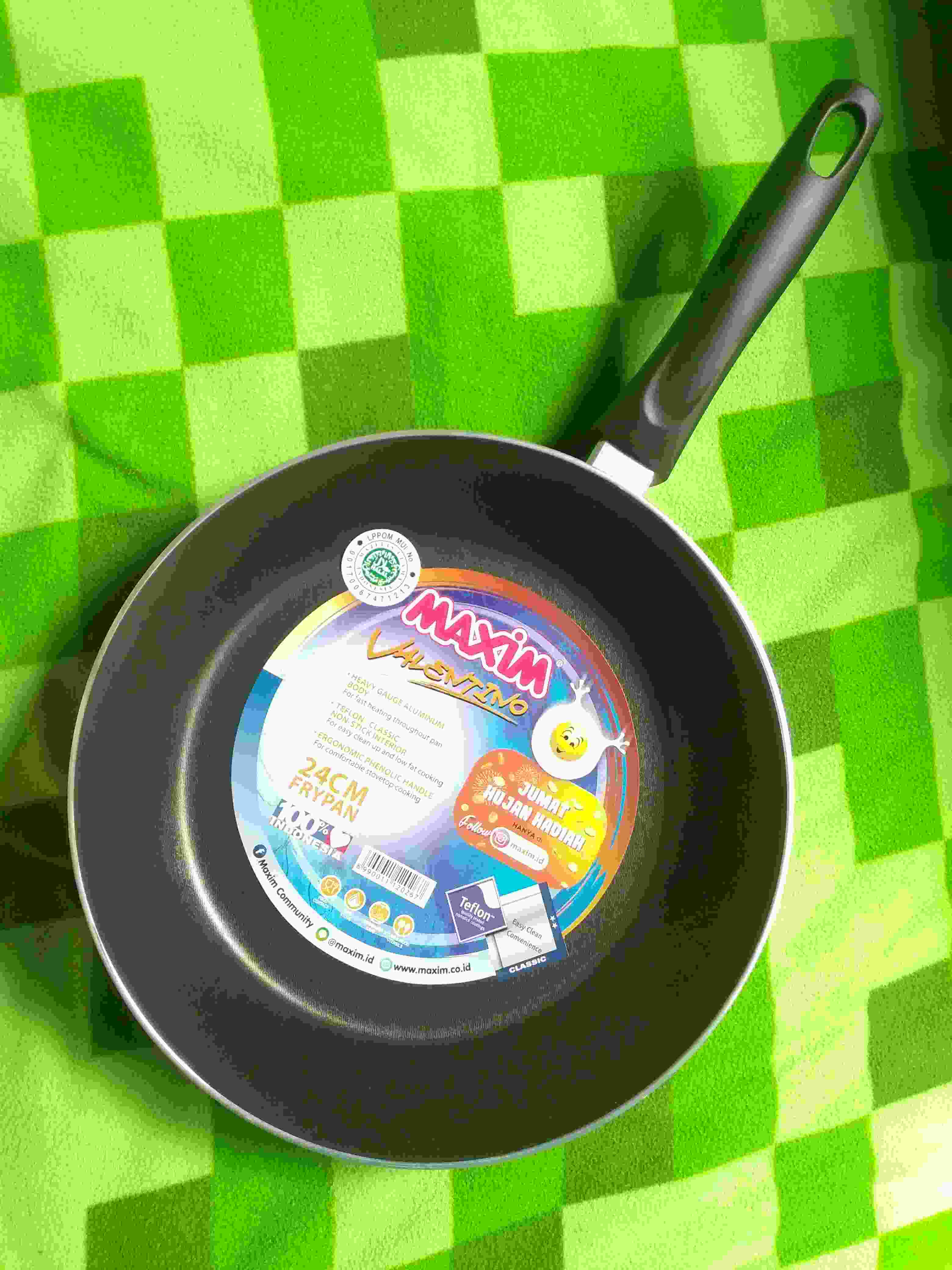 Maxim Valentino 24 Cm Fry Pan Teflon Anti Lengket