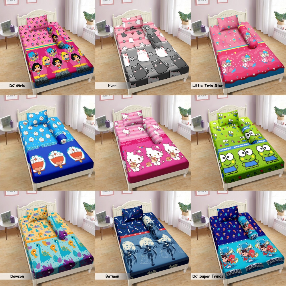 Lady Rose - Sprei Small Single (100x200) Terlaris Anak