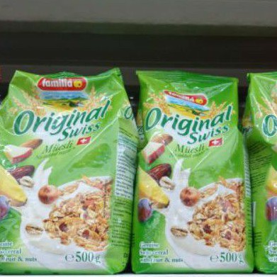 

familia cereal swiss original no sugar 500gr