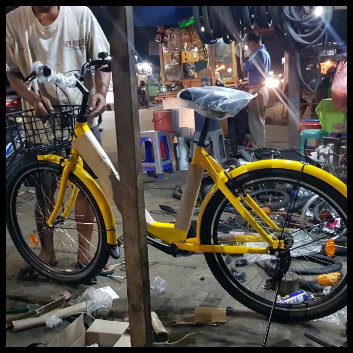 PROMO Sepeda  mini  minion city bike pacific ofo style 