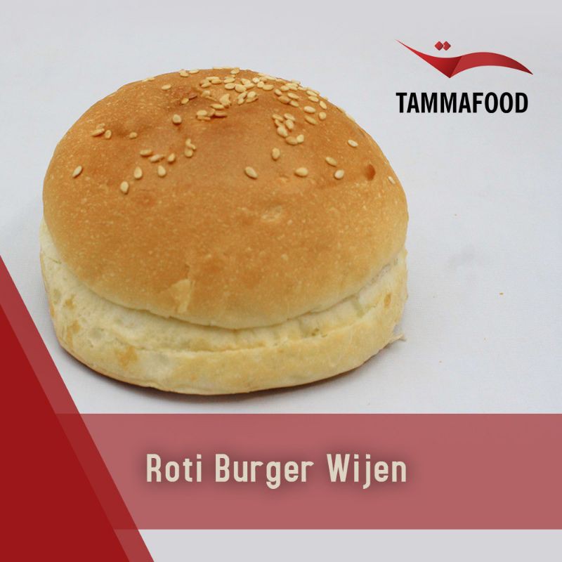 

roti burger wijen isi 2 murah