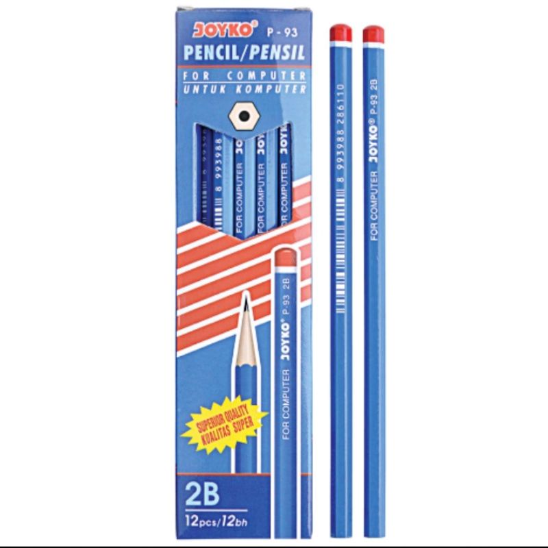 

Pencil Pensil Joyko P-93 2B 1 BOX 12 PCS