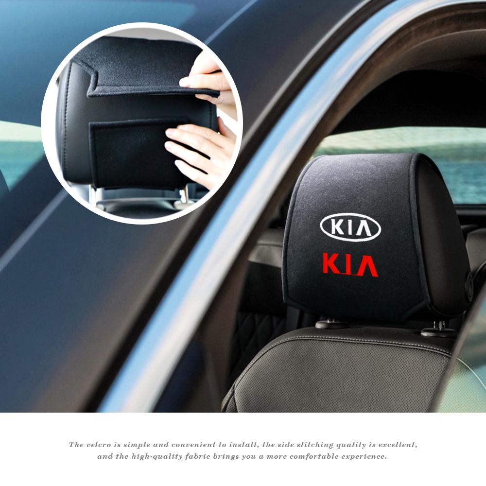 Bantal Sandaran Kepala Jok Mobil Untuk Kia Rio Forte Seltos Bongo Cerato Ceed Sportage Sedona