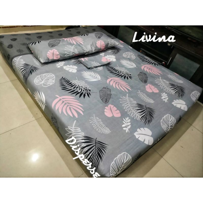 sprei homemade livina size 180x200cm tinggi 30cm