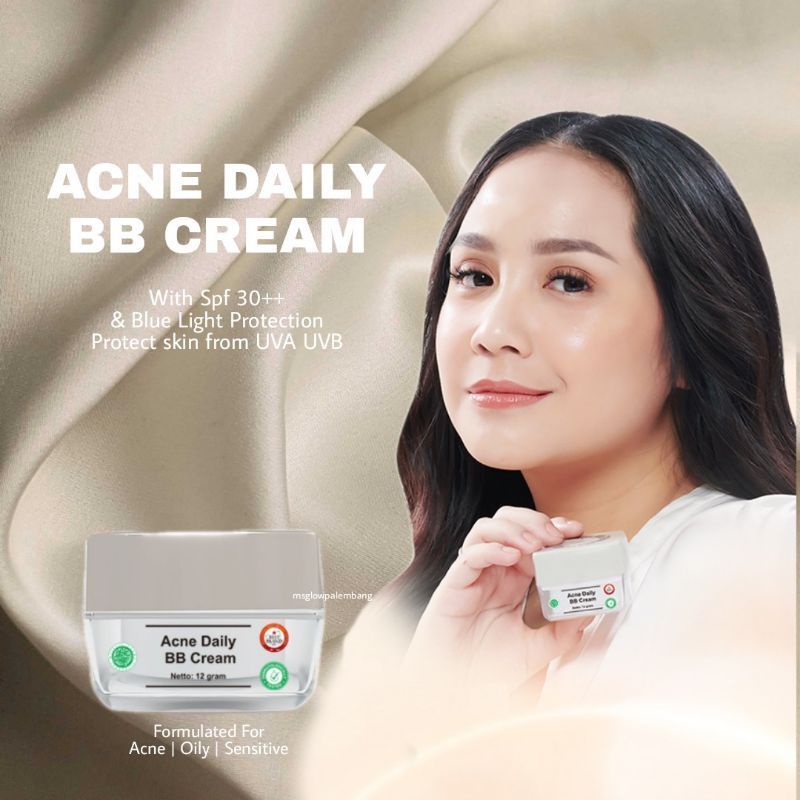 Acne daily bb cream ms glow / acne cica daily bb cream ms glow / Daily BB cream ms glow / whitening 