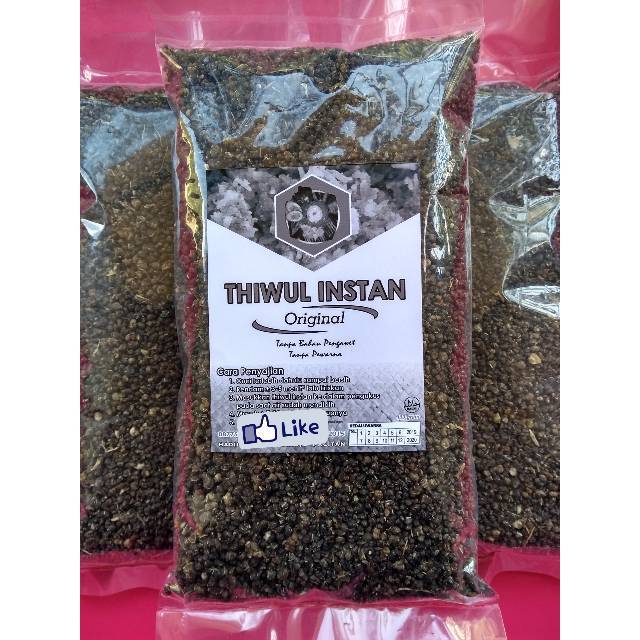 THIWUL INSTAN HITAM ( tiwul singkong ) 400gram