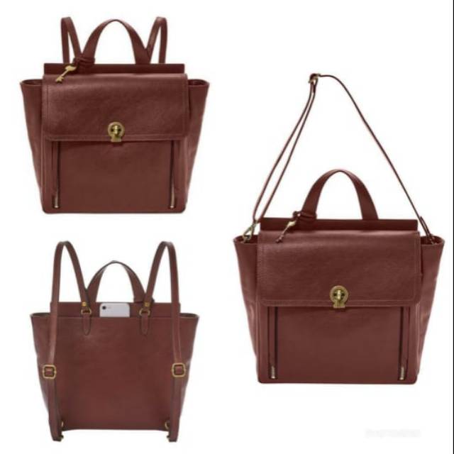 Fossil Camilla Backpack Henna