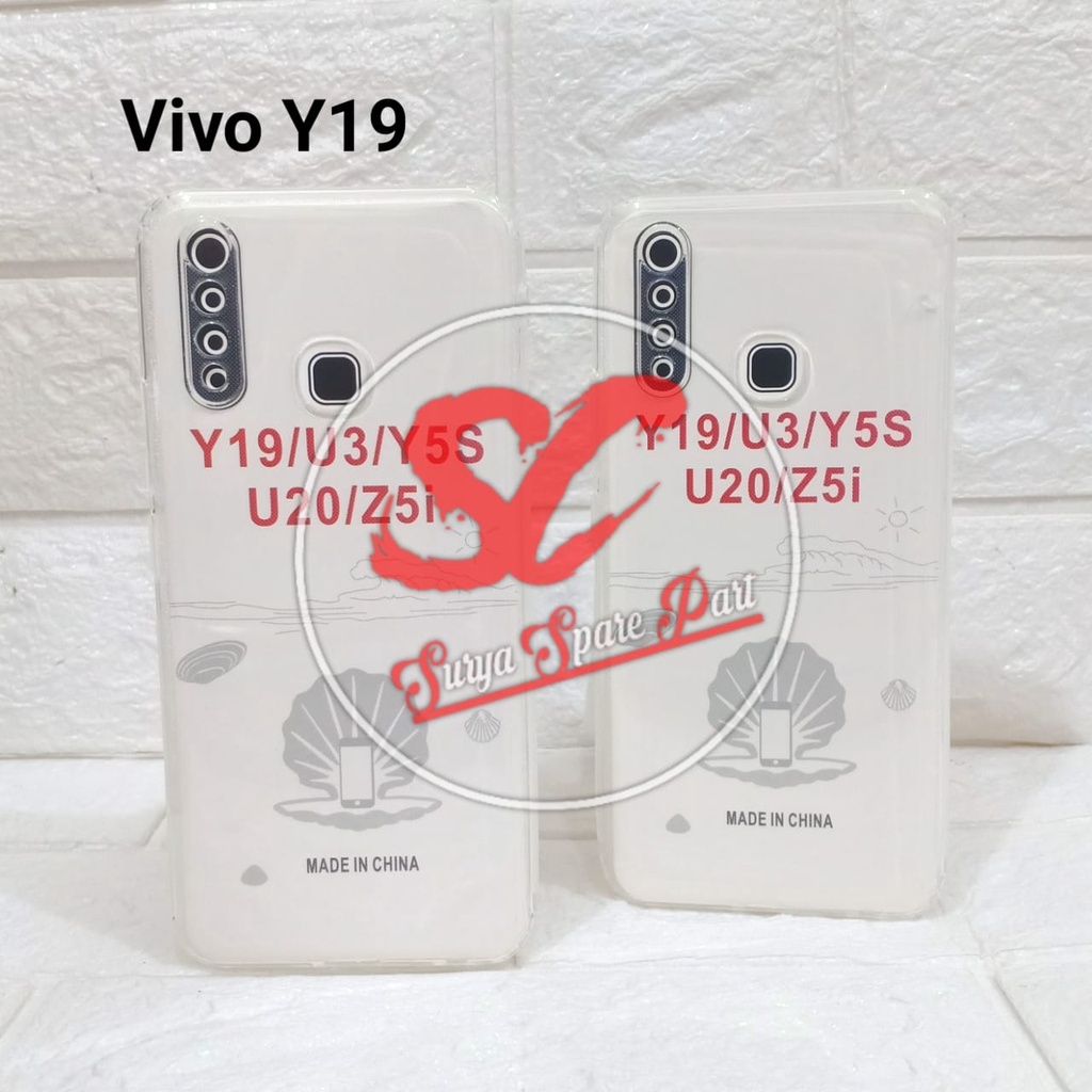 Case Vivo Y19 - Case Clear Hd Premium Vivo Y19 - SC