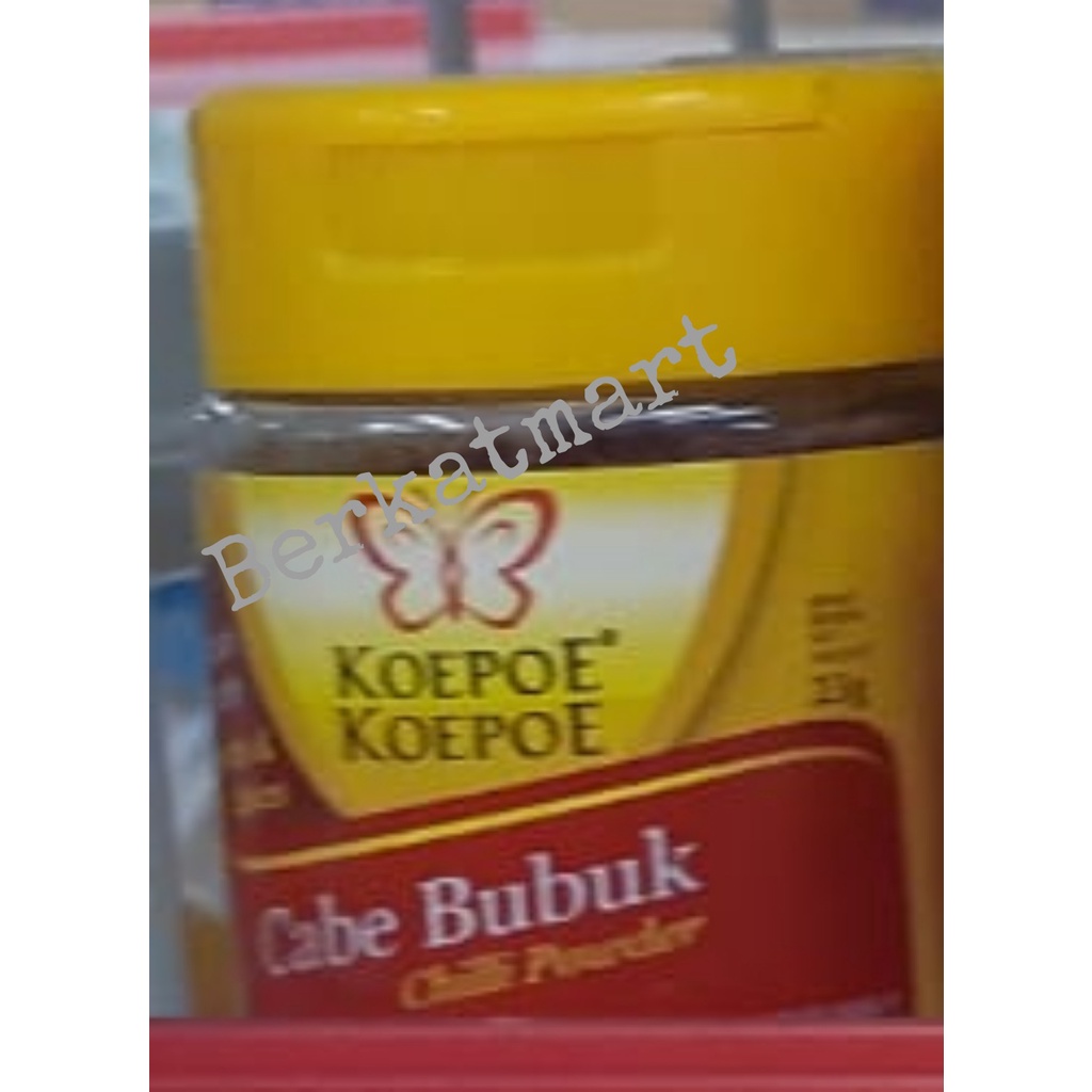 Cabe Bubuk Chilli Powder Koepoe Koepoe Kupu Kupu 23 gr