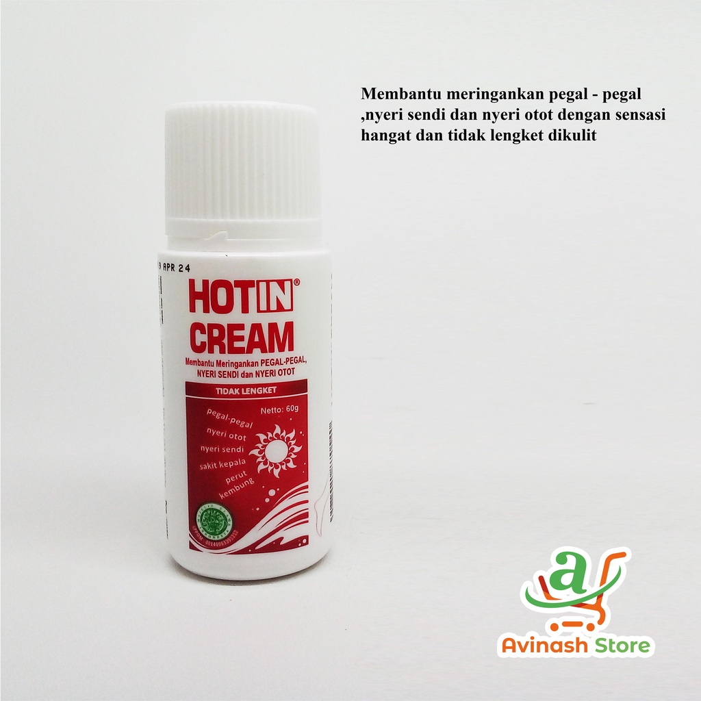HOT IN CREAM BOTOL 60 GRAM