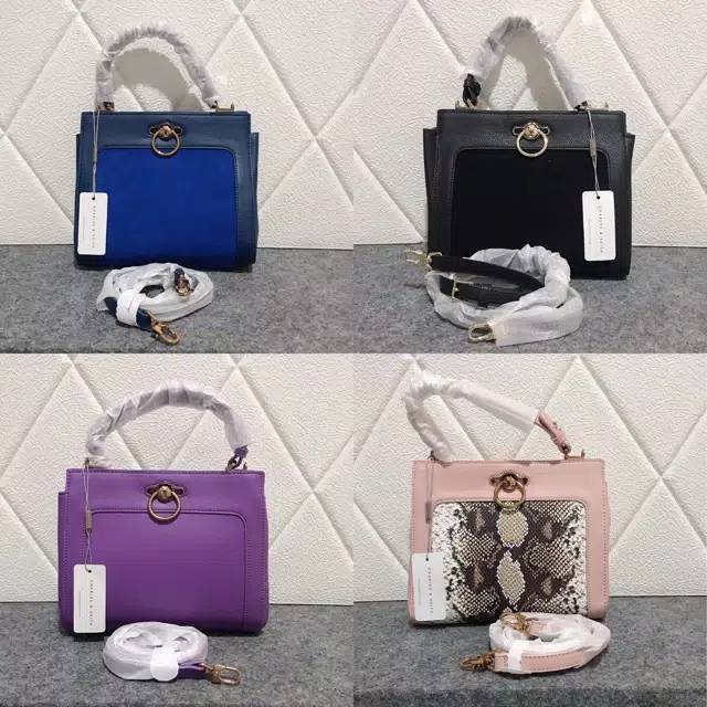 Tas cnk ring buckle top handle bag