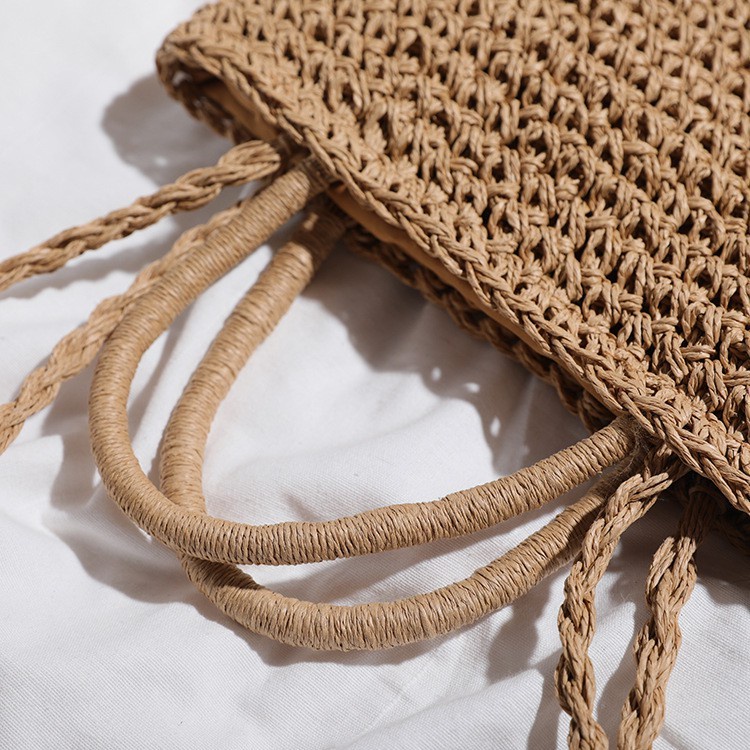 TC-58 tas jinjing selempang jerami straw rami etnik tradisional pantai