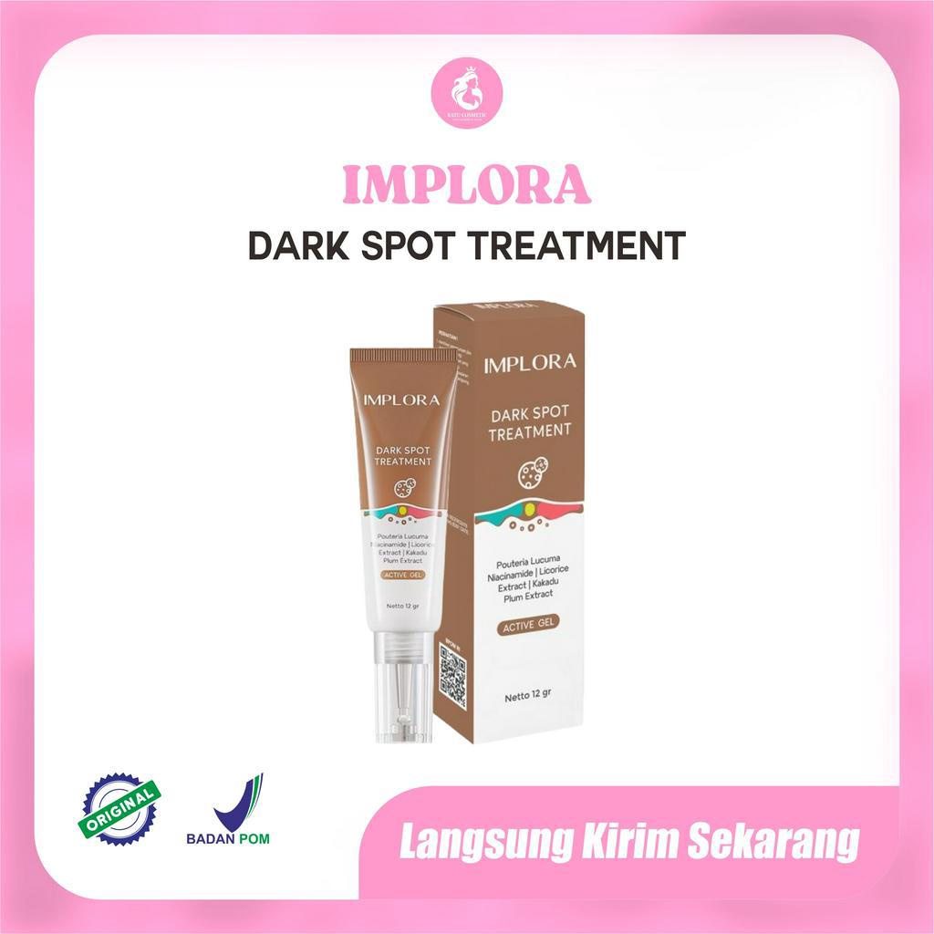 IMPLORA ACNE DARK SPOT TREATMENT - ACTIVE GEL DARK ACNE 12GR BPOM