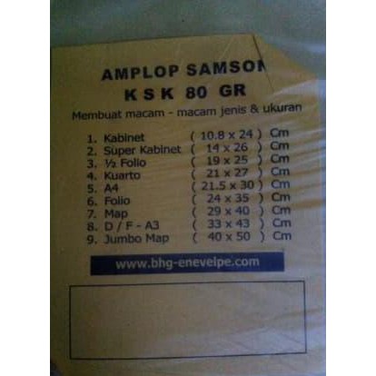 

HOT SALE|BEST SALLER Amplop Coklat KSK Kwarto (21x27cm)
