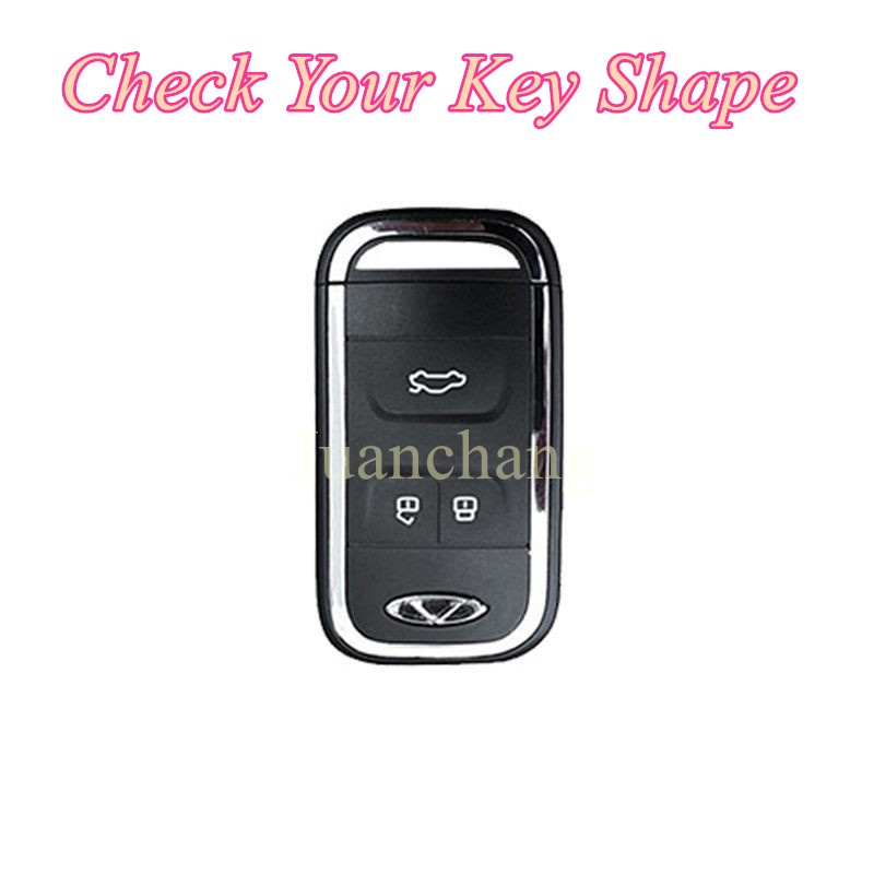Casing Kunci Mobil 3 Tombol Bahan TPU Untuk Chery Arrizo Tiggo 3 5X 4 8 Glx 7 2019 2020