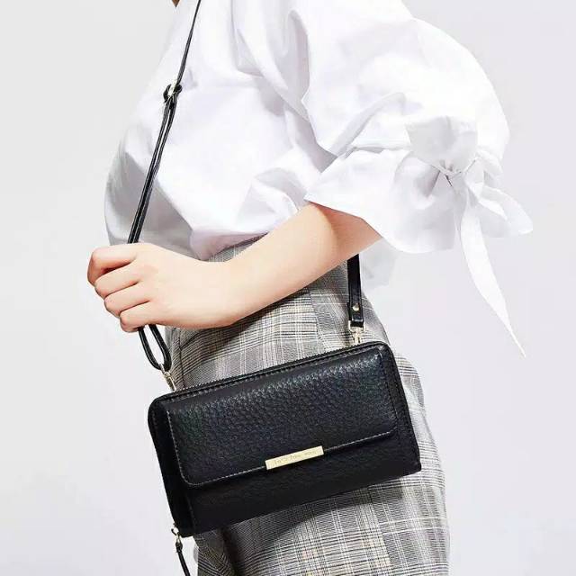 Dompet HAMLE - Dompet lipat wanita (FREE Tali Panjang)