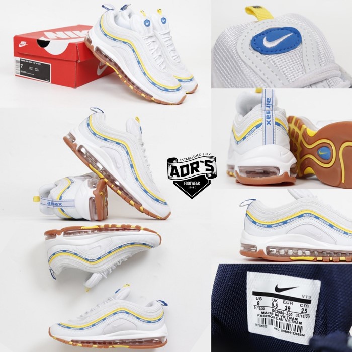 Sepatu Pria Nike Air Max 97 Undefeated Ucla Bruins Premium Made In Vietnam