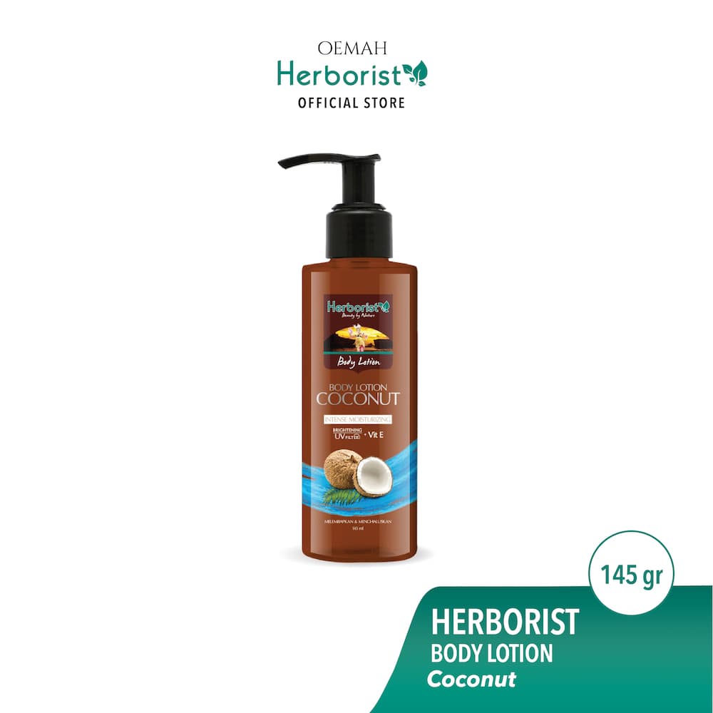 Jual Herborist Body Lotion Coconut 145ml Shopee Indonesia