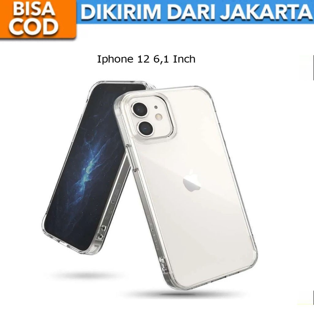 Casing Iphone 12 6,1 inch Anti Crack SoftCase