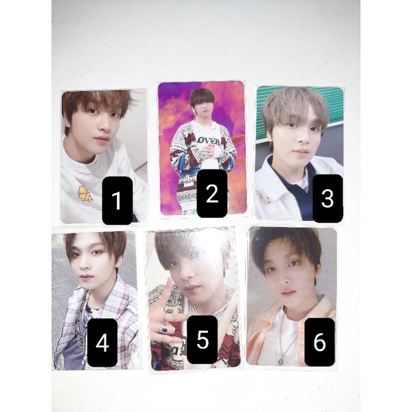 [BACA DESKRIPSI] PHOTOCARD HAECHAN RENJUN JISUNG TAEIL RESONANCE HOT SAUCE HELLO FUTURE STICKER