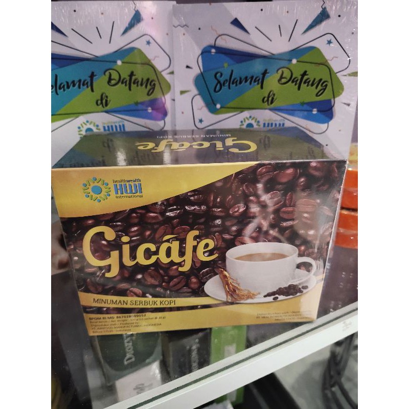 Gicafe Kopi Ginseng Stamina /KOPI GINGSENG HWI ORI/KOPI MURAH