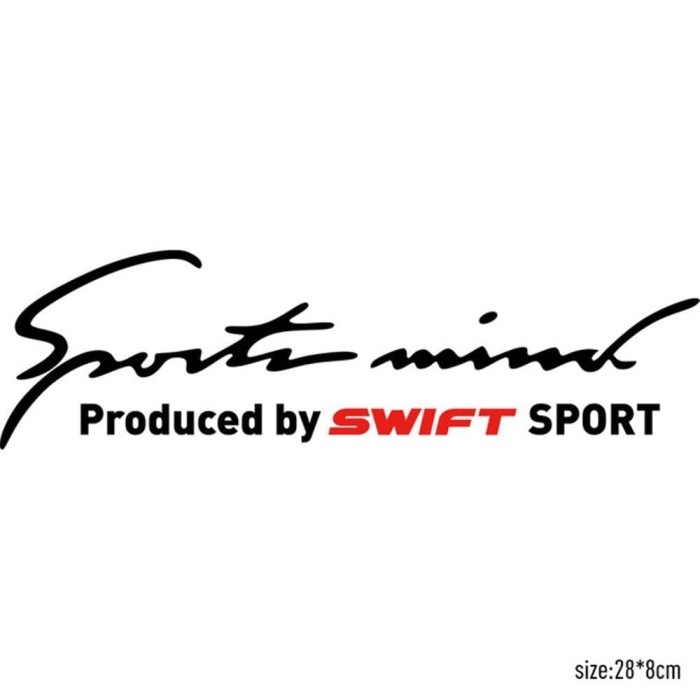 sticker swift sport sticker sportmind swift sticker mobil suzuki Keren