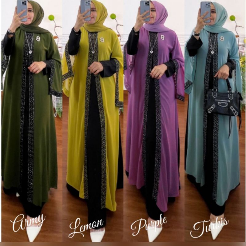 GAMIS TERBARU CERUTY BABYDOLL ABAYA