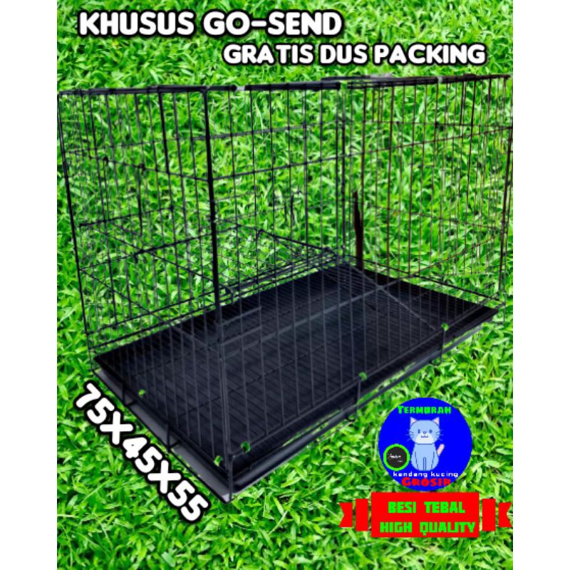 KANDANG KUCING.KELINCI.ANJING BESI LIPAT (KHUSUS GOSEND)-2
