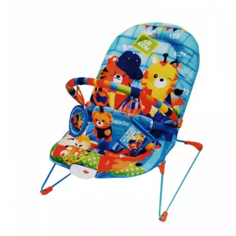 Sugar Baby Bouncer Deluxe Musical Vibration 1 Recline / Dudukan Bayi Sugarbaby