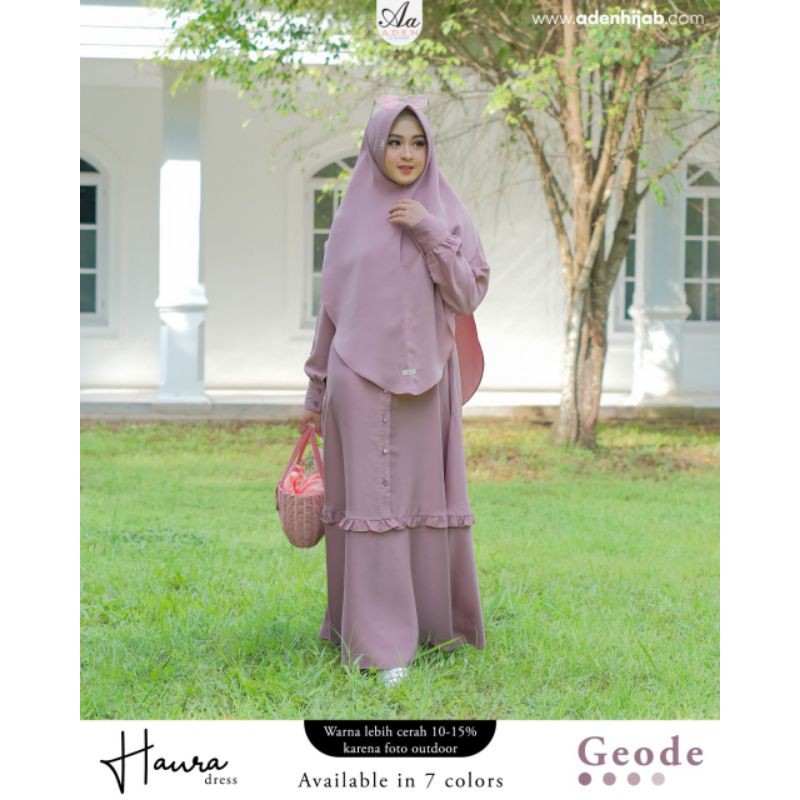 Gamis set Haura by ADEN Hijab