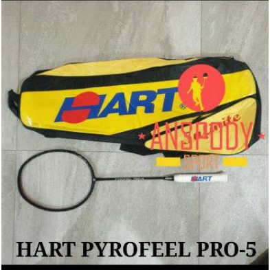RAKET BADMINTON HART PYROFEEL PRO-5 FREE TAS