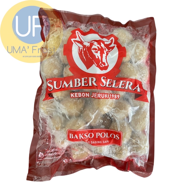 

BAKSO SUMBER SELERA POLOS ISI 50
