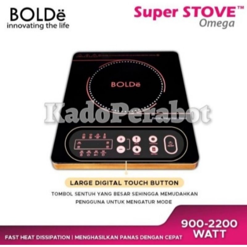 super STOVE omega kompor bolde