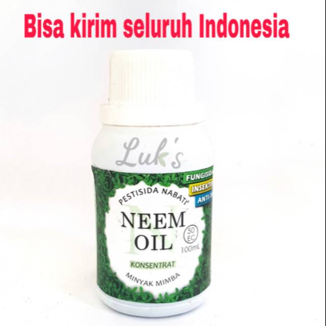 Neem oil pestisida insektisida organik - minyak mimba - pembasmi tungau - obat tungau