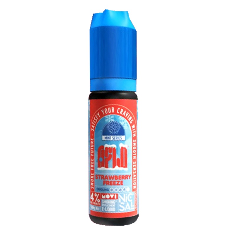 AFLO Strawberry Freeze Salt Nic E-Liquid 15ML 50MG  [ vape / vapor / rokok elektrik ]