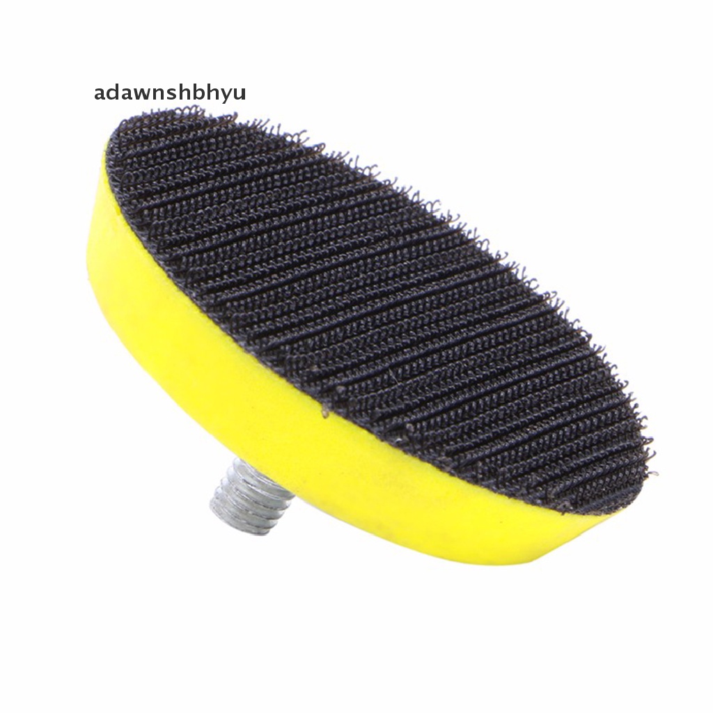 Adawnshbhyu 2inch Disc Sanding Polish Polishing Pad Backer Plat 3mm Shank