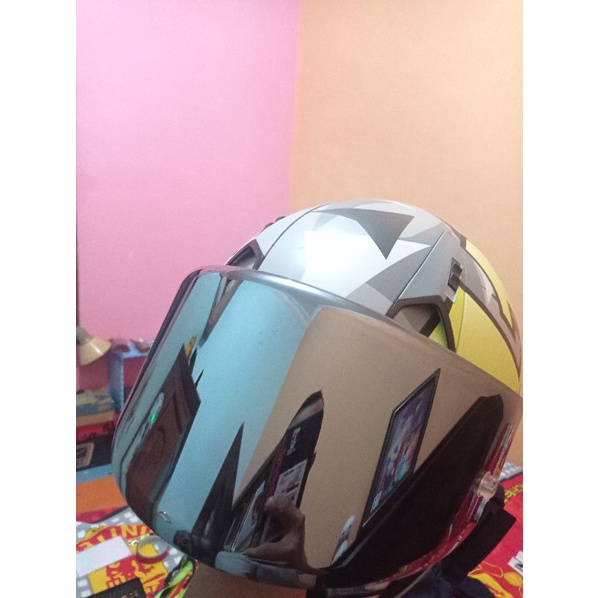visor iridium silver ori kyt nxrace/nfr 2018 up