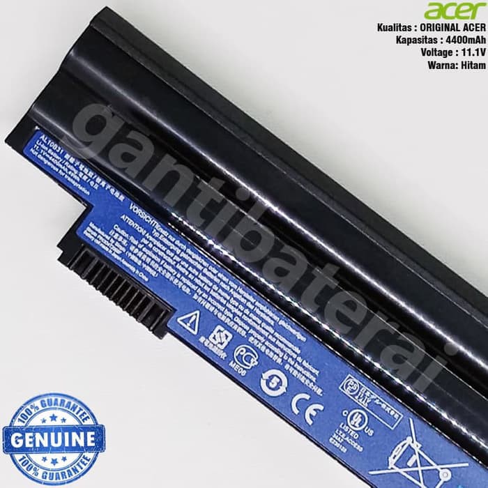 Original Baterai Acer Aspire One 722 522 D255 D260 D257