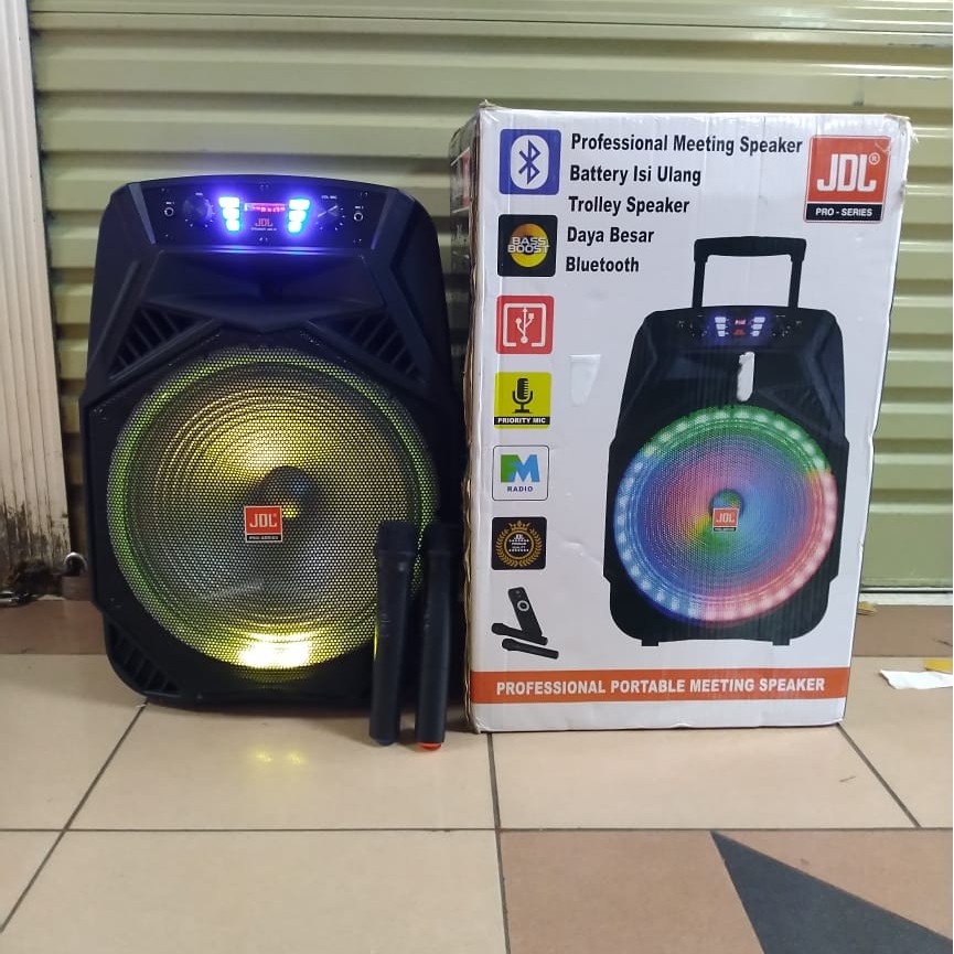 speaker portable JDL QQ15 15inch usb Bluetooth