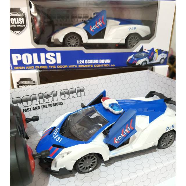 GROSIR Mainan Mobil Remote Polisi Bisa Buka Tutup Pintu GROSIR Mainan Mobil Remote Polisi Bisa Buka Tutup Pintu