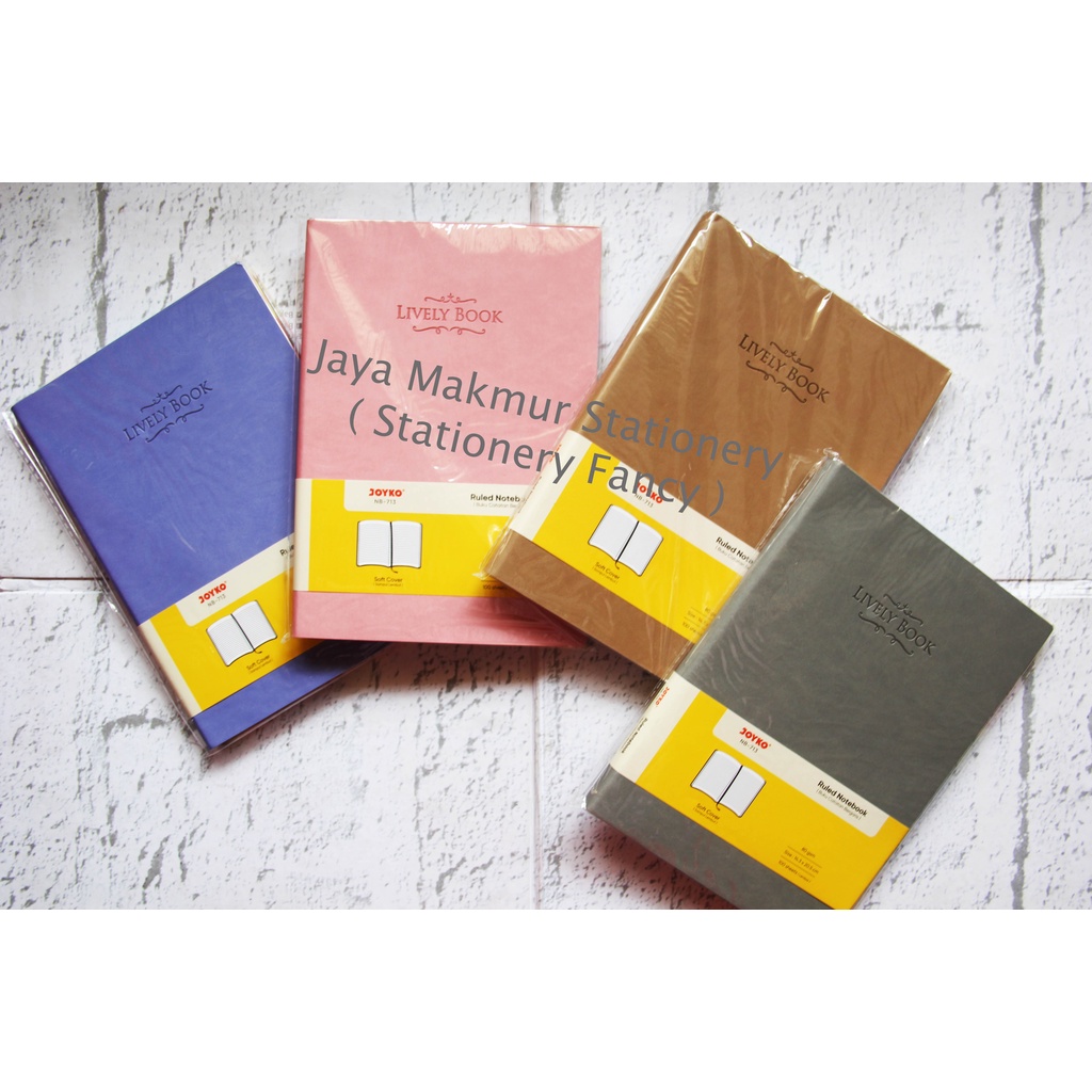 Buku Notebook Catatan Bergaris Joyko Lively Book NB-713 (1 pcs)